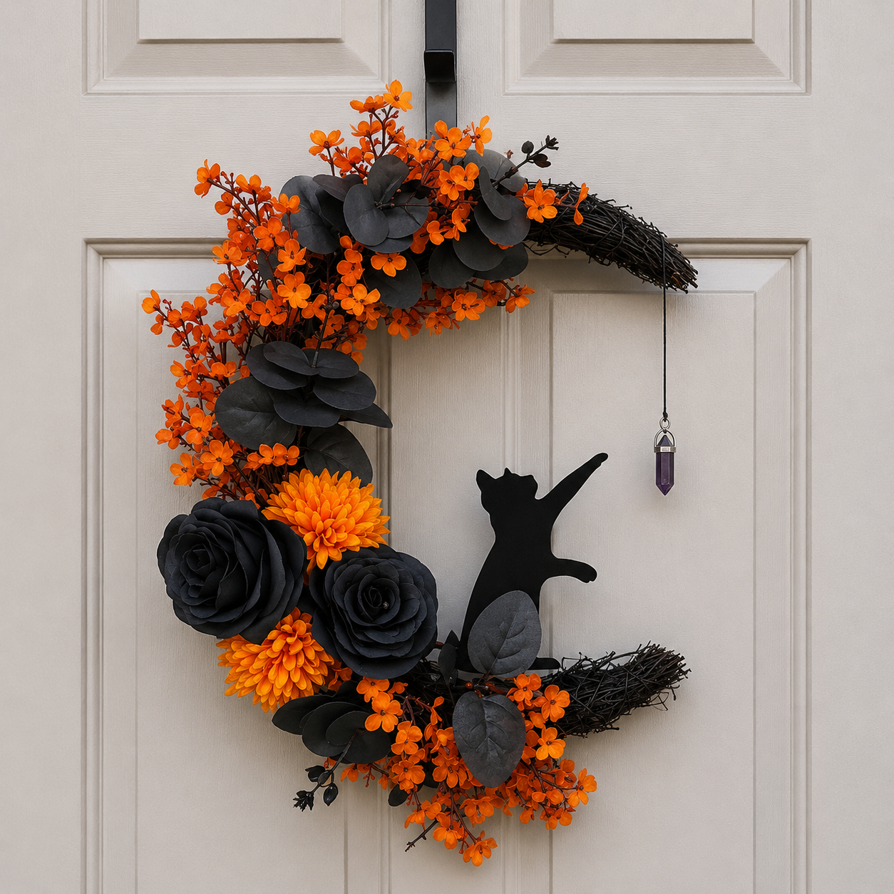 Halloween Cat Wreaths