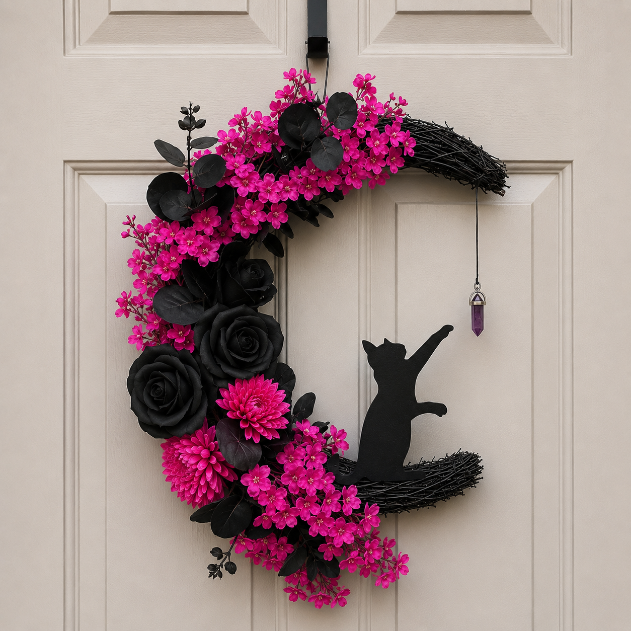 Halloween Cat Wreaths