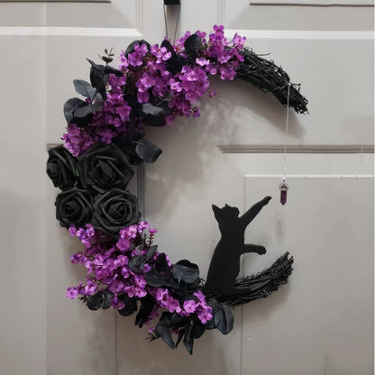 Halloween Cat Wreaths